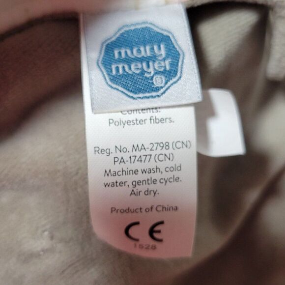 Mary Meyer I Love You A Latte Lovey Security Blanket 10 x10 Coffee Cup Heart - Picture 11 of 12